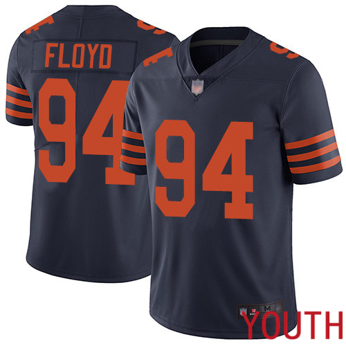 Chicago Bears Limited Navy Blue Youth Leonard Floyd Jersey NFL Football #94 Rush Vapor Untouchable